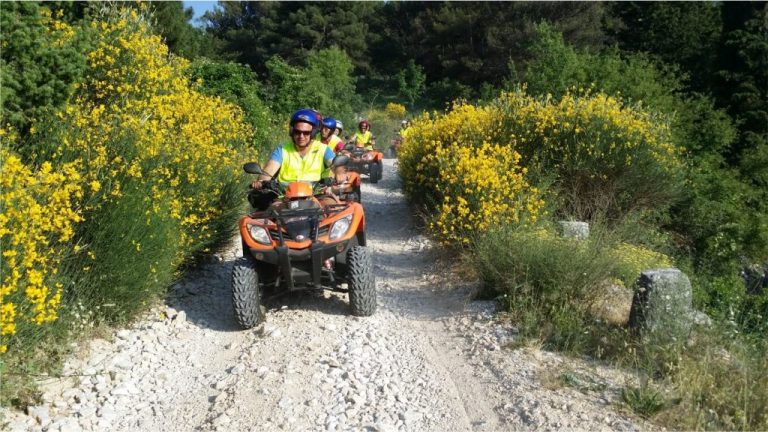 Quad safari Supetar, island tour, rent a quad supetar, brac, off road adventure, brac adventure,