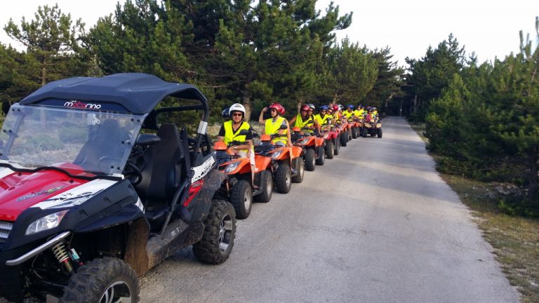 quad atv safari bugy safari brac supetar trip to vidova gora