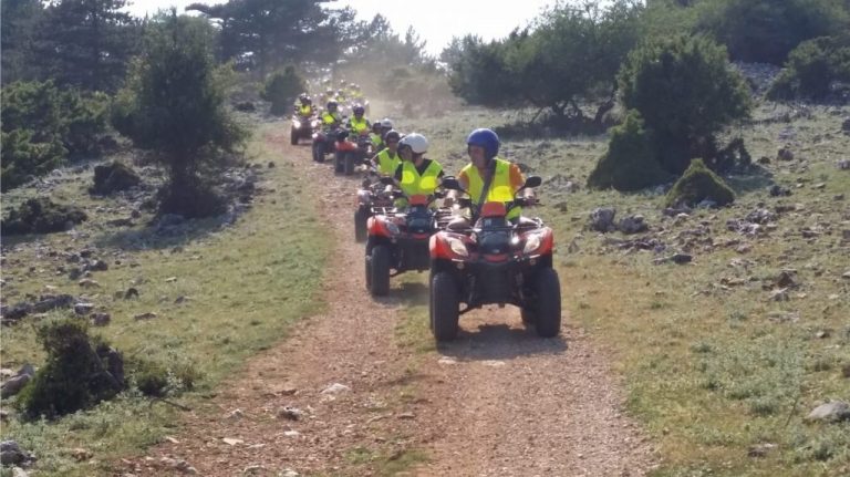 quad safari tour de brac izlet quad