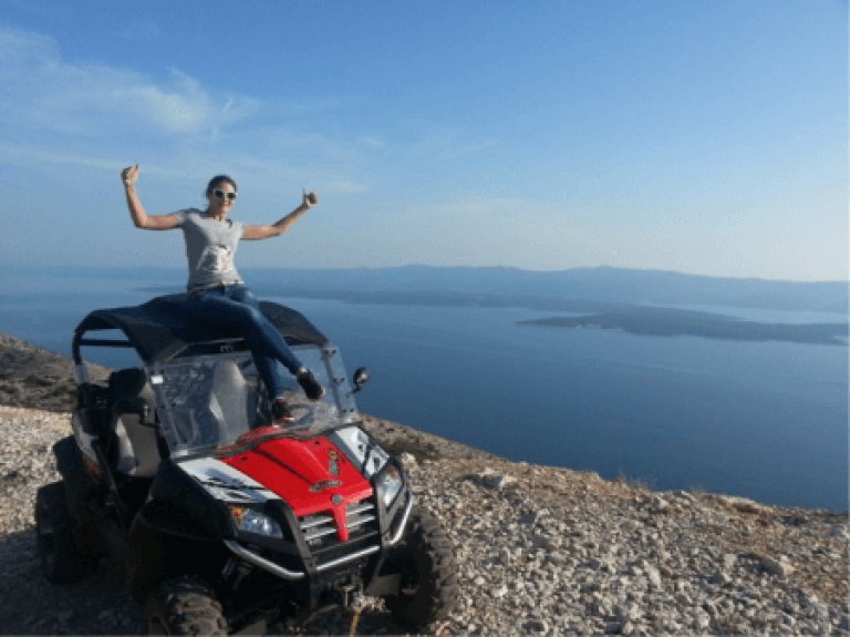 rent buggy buggy safari najam supetar, bol, postira, milna, from split 50 min, buggy 800