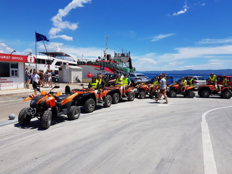 quad safari bol, rent a quad bol, najam quada bol, brac island tour, off road adventure,