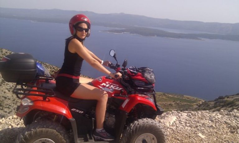 rent a quad 250 ccm rent quad supetar rent quad bol najam quada bol