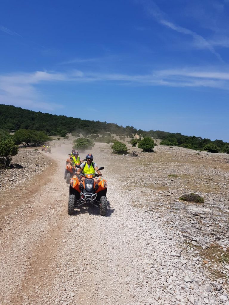 Safari brač tour brač supetar atv utv quad supetar renta a scooter rent a quad rent a buggy safari