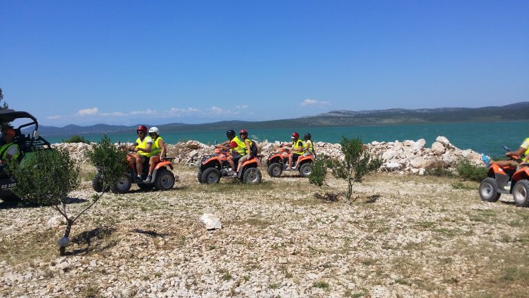 zadar croatia quad avantura