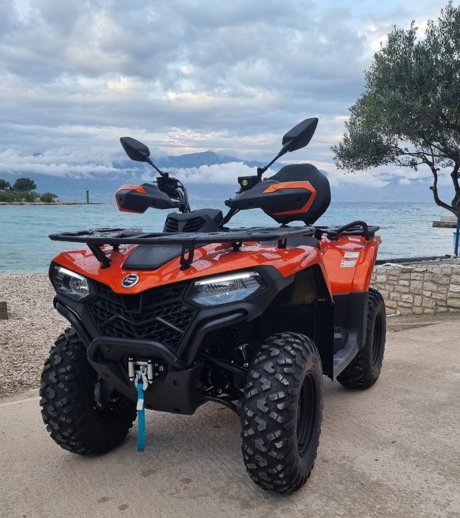 Quad 400 and 520 rental in Supetar, Brac